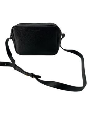 Article & Goods black pebble leather Crossbody bag